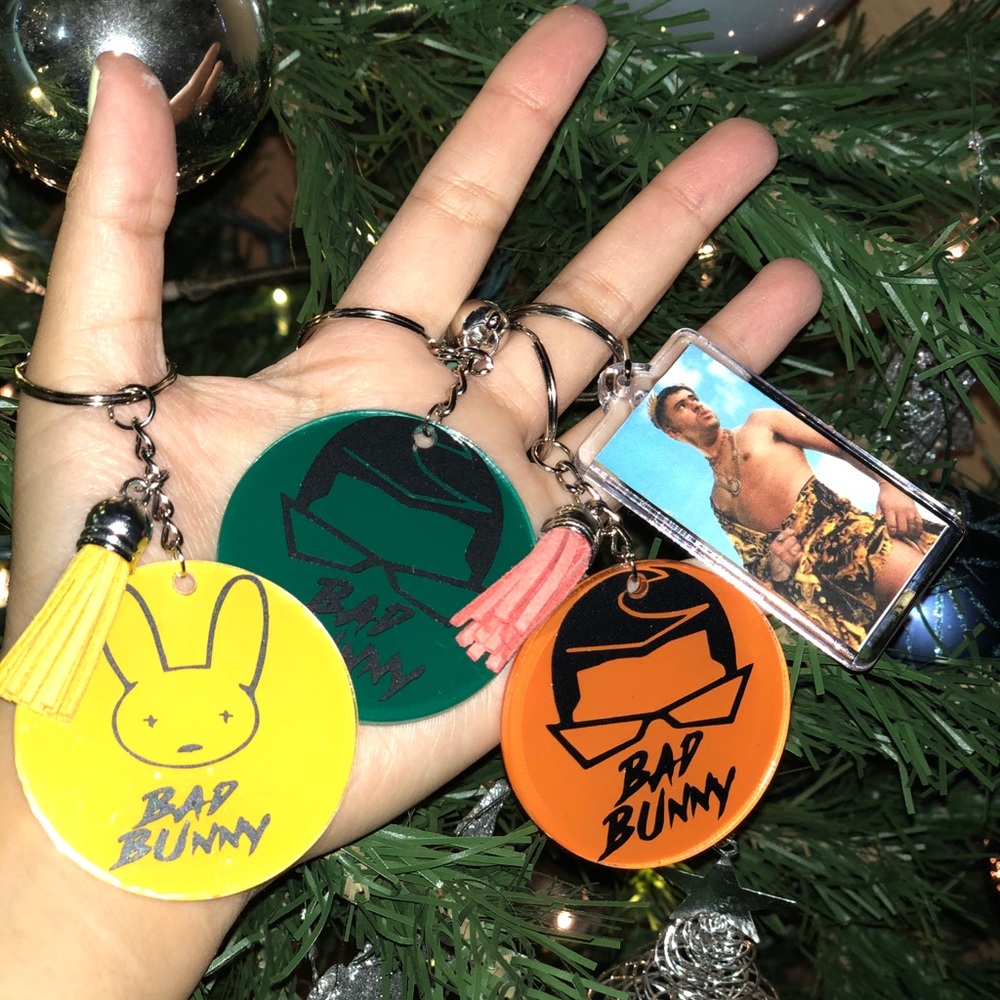 Bad Bunny Keychains
